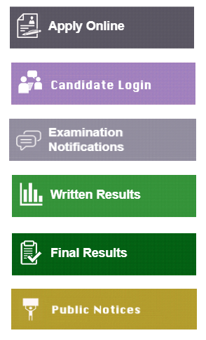 HSSC TGT Candidate Login