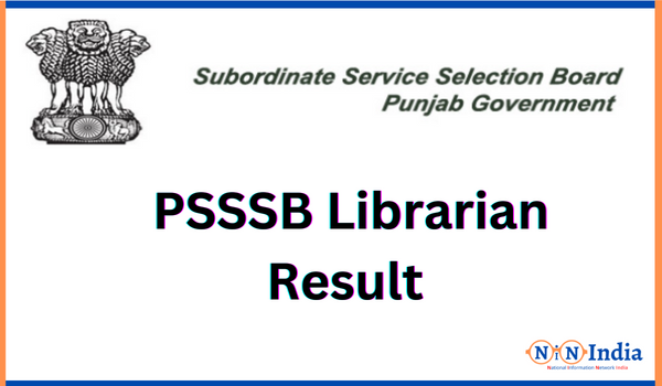 PSSSB Librarian Result