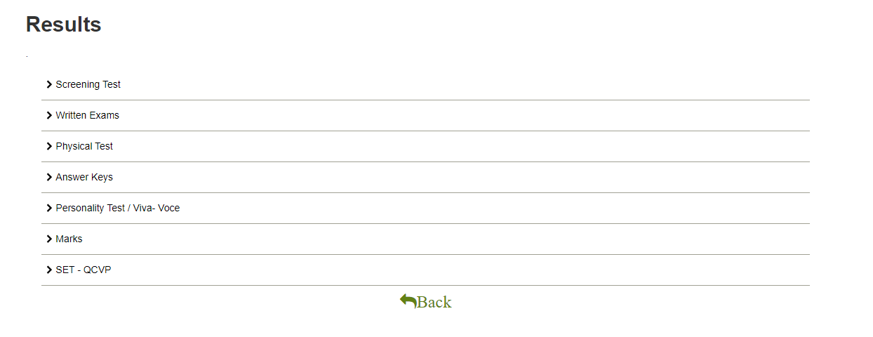 HPPSC Naib Tehsildar Result Screen