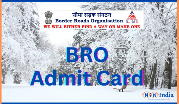 BRO Admit Card