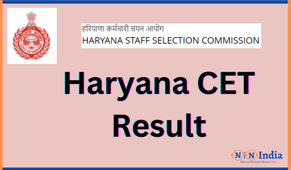 Haryana CET Result