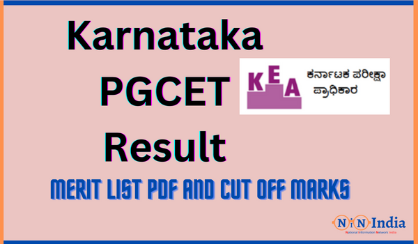 Karnataka PGCET Result