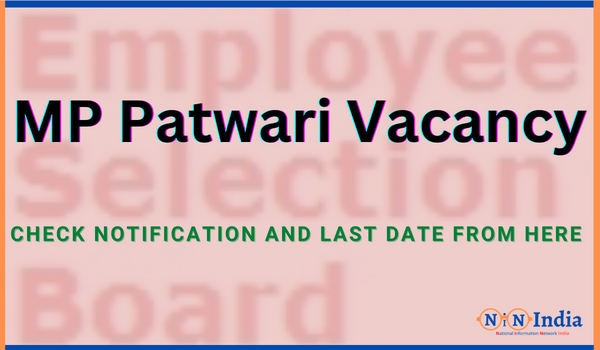 MP Patwari Vacancy