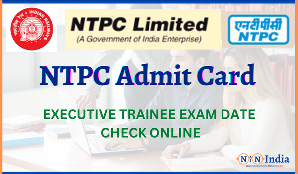 NTPC Admit Card