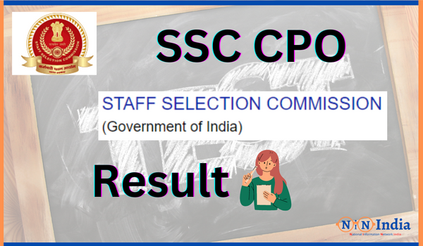 SSC CPO Result