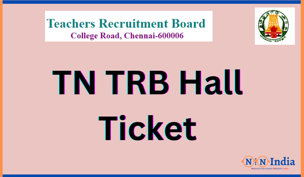 TN TRB Hall Ticket