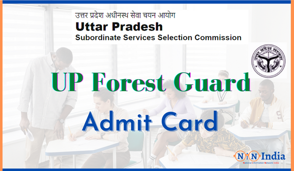 UP Forest Guard Admit Card