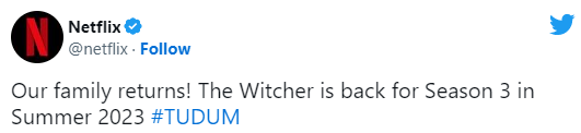 The Witcher Season 3 Netflix