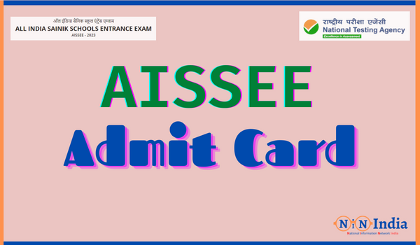 AISSEE Admit Card