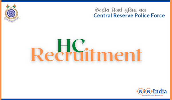 CRPF HC Recruitment