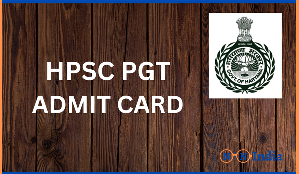 HPSC PGT Admit Card