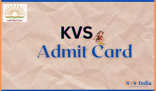 KVS Admit Card