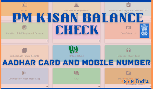 PM Kisan Balance Check