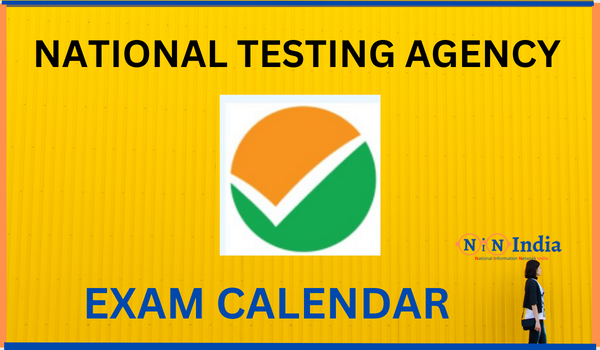 NTA Exam Calendar