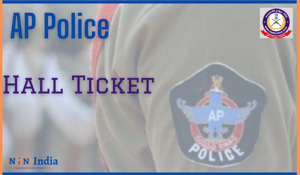 AP Police Hall Ticket