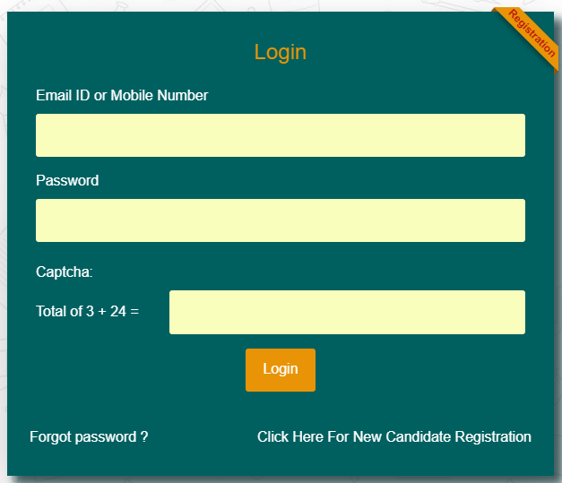 GUJCET Hall Ticket Login Portal