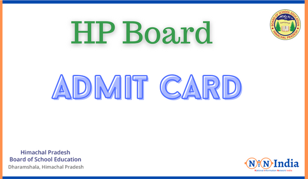 HP Board Admit Card