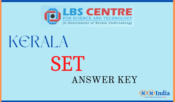 Kerala SET Answer Key