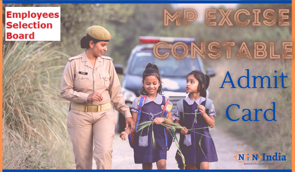 MP Excise Constable Admit Card