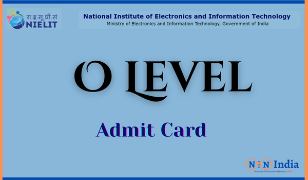O Level Admit Card