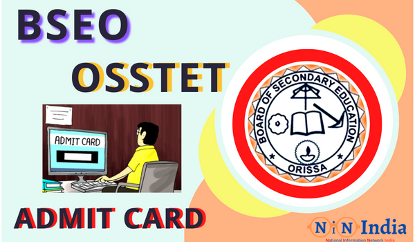 OSSTET Admit Card