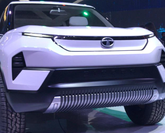 Tata Sierra EV Exterior Front 