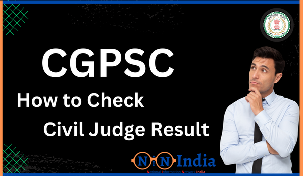 How to check CGPSC Civil Judge Result