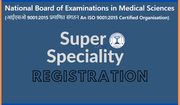 NEET SS Registration