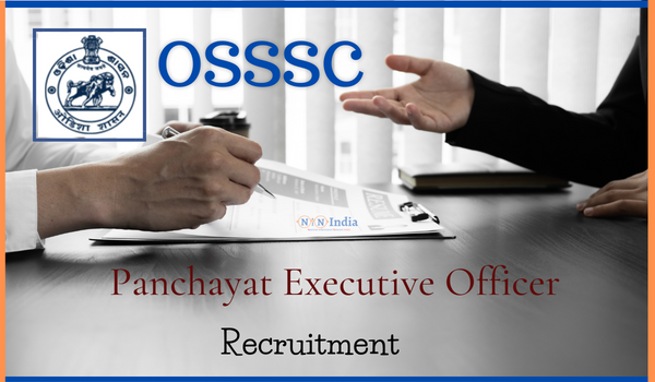 OSSSC Panchayat Executive Officer