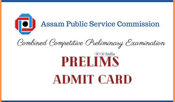 APSC CCE Admit Card