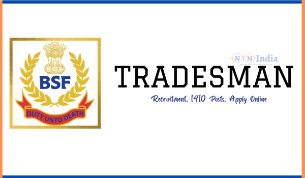 BSF Tradesman Notification