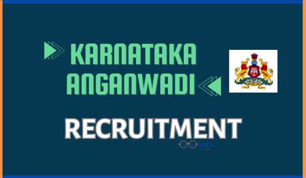 Karnataka Anganwadi Recruitment