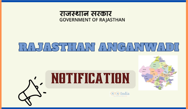 Rajasthan Anganwadi Notification