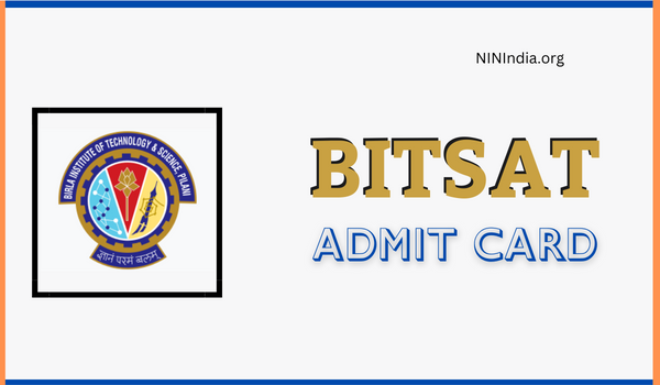 BITSAT Admit Card