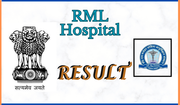 RML Hospital Result