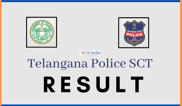 Telangana Police SCT Result