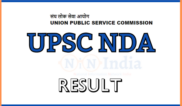 UPSC NDA Result