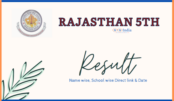 Rajasthan 5th Result