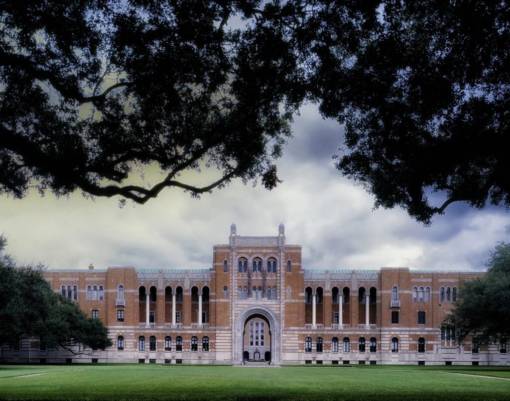 Where is Rice University Located?